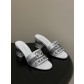 샤넬(Chanel)  더블C 쥬얼리 샌들 슬리퍼 신발 7cm