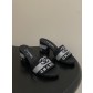 샤넬(Chanel)  더블C 쥬얼리 샌들 슬리퍼 신발 7cm