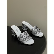샤넬(Chanel) 더블C 수공예 쥬얼리 샌들 슬리퍼 신발 7cm