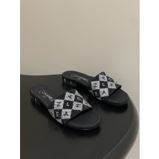 샤넬(Chanel) 더블C 수공예 쥬얼리 샌들 슬리퍼 신발 플랫