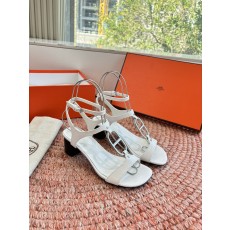 Hermes Kelly 에르메스 켈리 버클 포인트 스트랩 샌들 신발 6cm