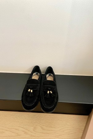 Burberry 버버리 다니엘 리 컬렉션 스웨이드 로퍼 구두 신발