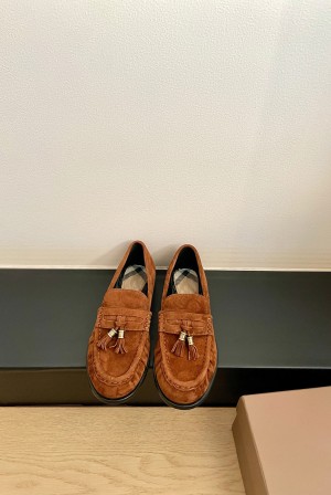 Burberry 버버리 다니엘 리 컬렉션 스웨이드 로퍼 구두 신발