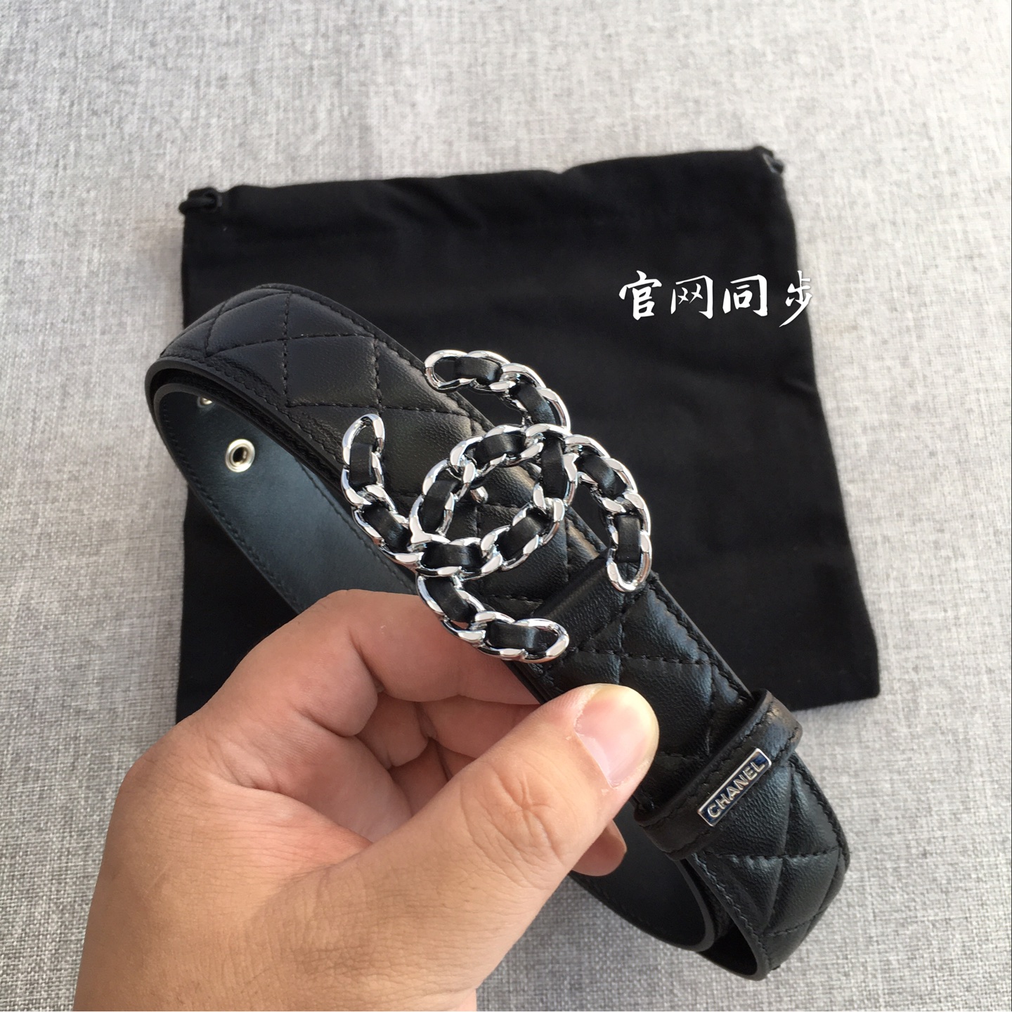 샤넬(CHANEL) 가죽 벨트 악세사리