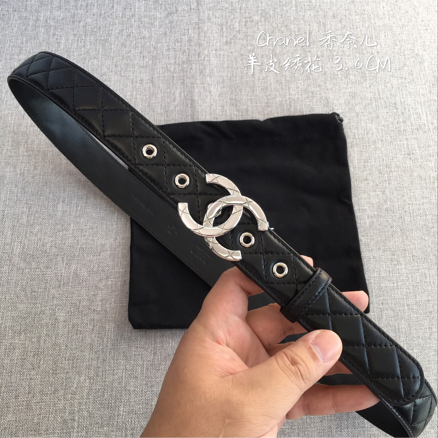 샤넬(CHANEL) 가죽 벨트 악세사리