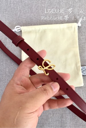 로에베(LOEWE) 양면 가죽 벨트 악세사리