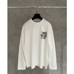 알렉산더왕(Alexander Wang) 그래픽 롱슬리브 티셔츠 의류