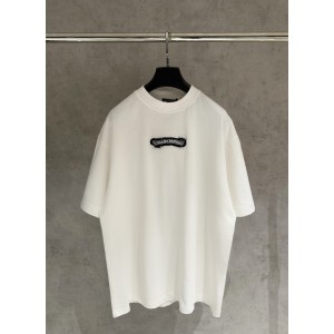 크롬하츠(CHROME HEARTS) 패치 자수 반팔 티셔츠 의류