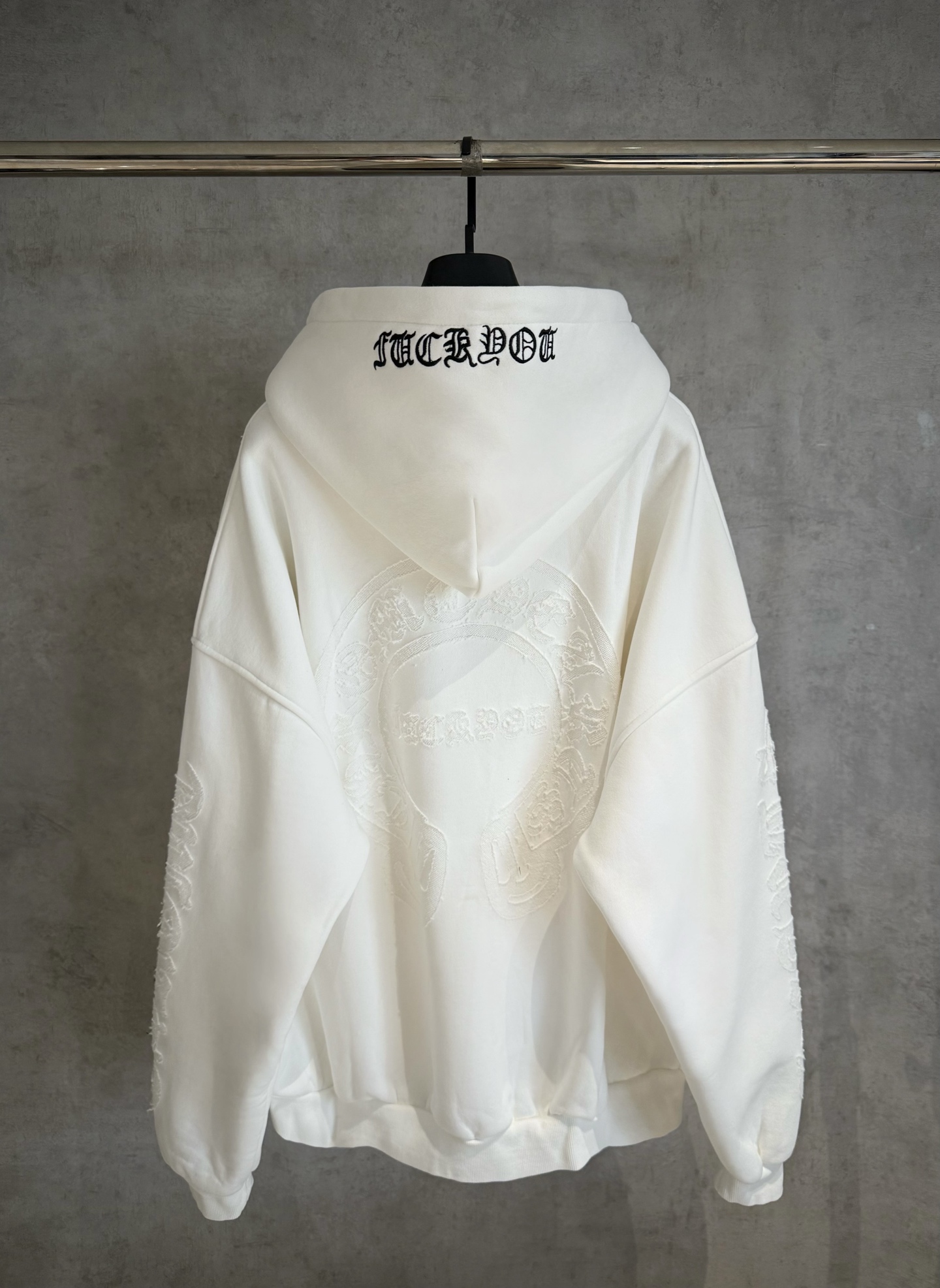 크롬하츠(CHROME HEARTS) 클래식 기모 집업 후드 재킷 의류