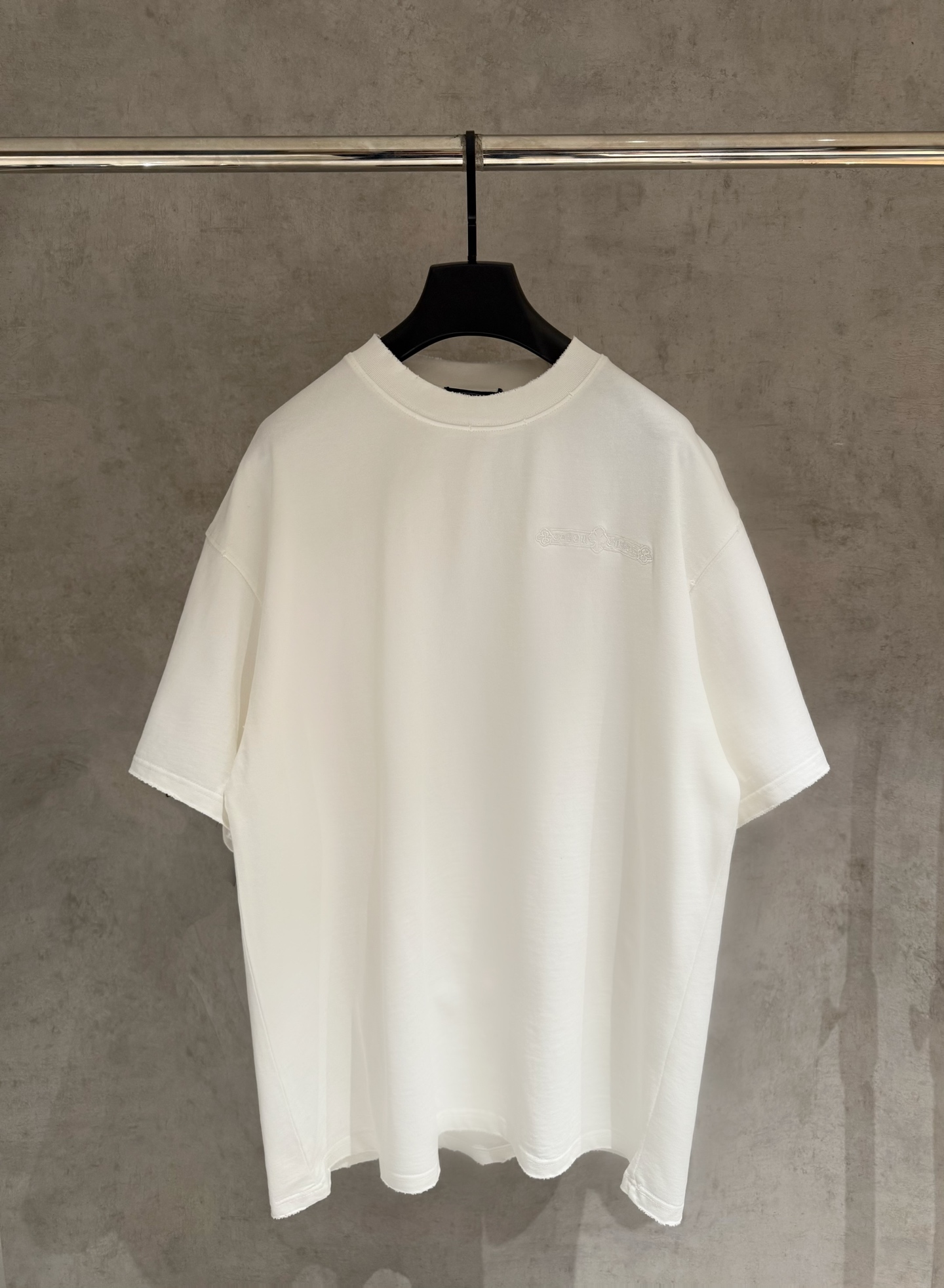 크롬하츠(CHROME HEARTS) 자수 반팔 티셔츠 의류