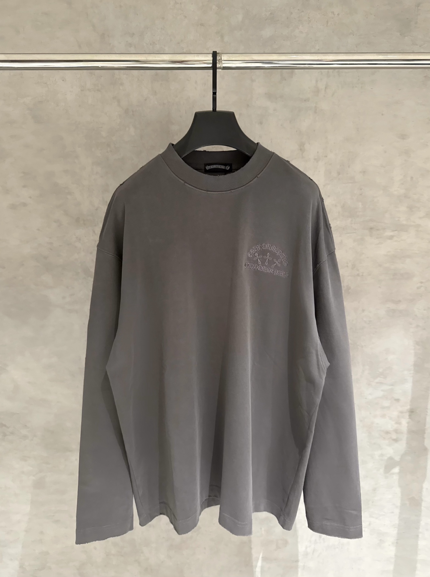 크롬하츠(CHROME HEARTS) 자수 긴팔 티셔츠 의류