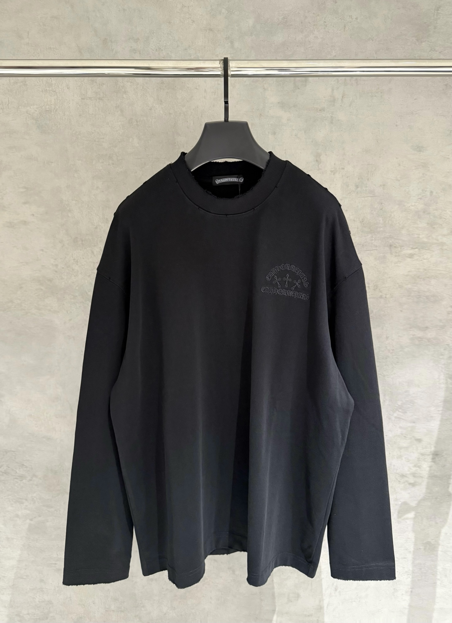 크롬하츠(CHROME HEARTS) 자수 긴팔 티셔츠 의류