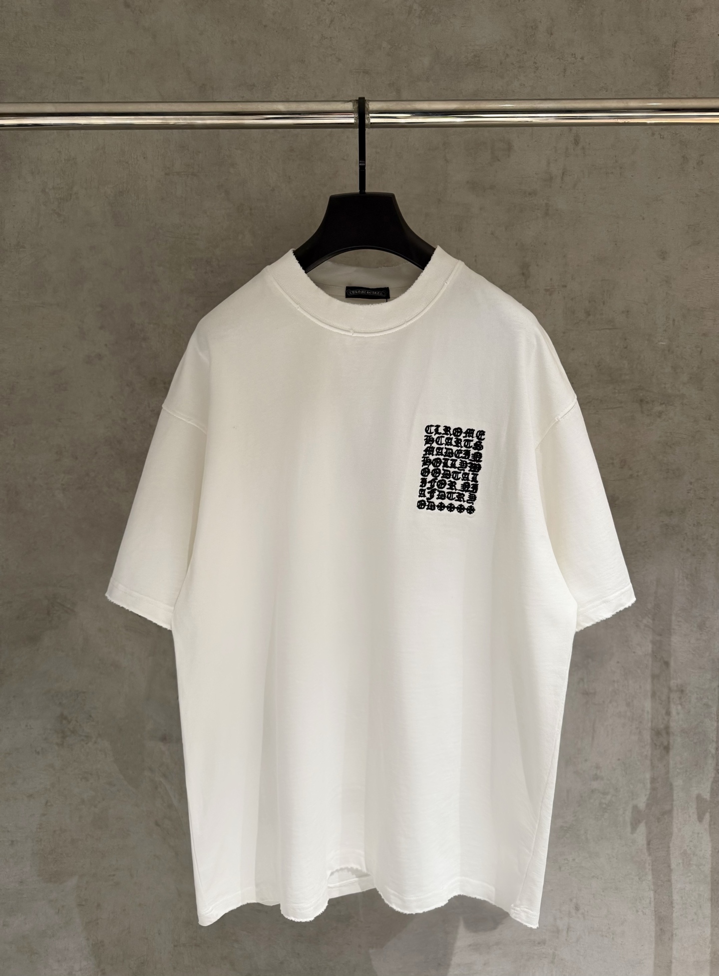 크롬하츠(CHROME HEARTS) 자수 반팔 티셔츠 의류