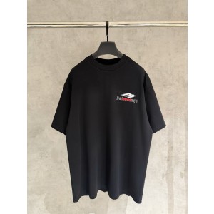 발렌시아가(BALENCIAGA) 자수 반팔 티셔츠 의류