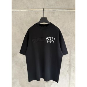 크롬하츠(CHROME HEARTS) 자수 반팔 티셔츠 의류