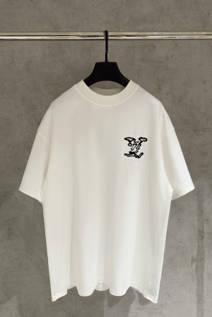 루이비통(LV) 자수 반팔 티셔츠 의류