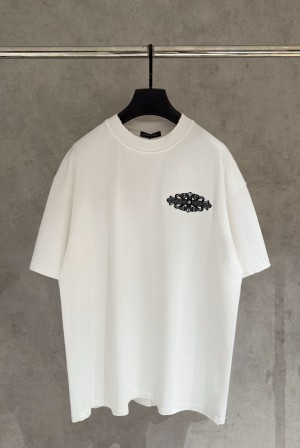 크롬하츠(CHROME HEARTS) 자수 반팔 티셔츠 의류