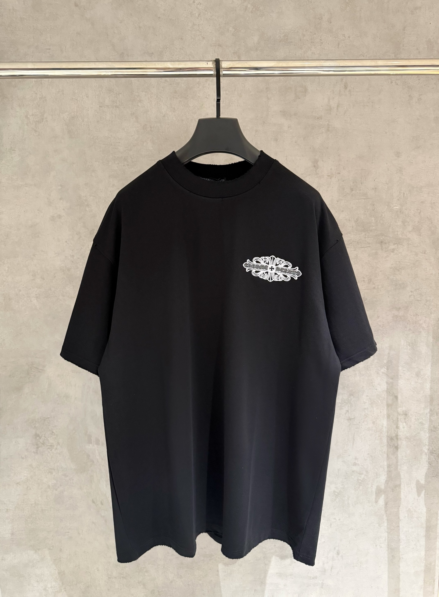 크롬하츠(CHROME HEARTS) 자수 반팔 티셔츠 의류