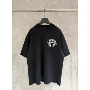 크롬하츠(CHROME HEARTS) 자수 반팔 티셔츠 의류