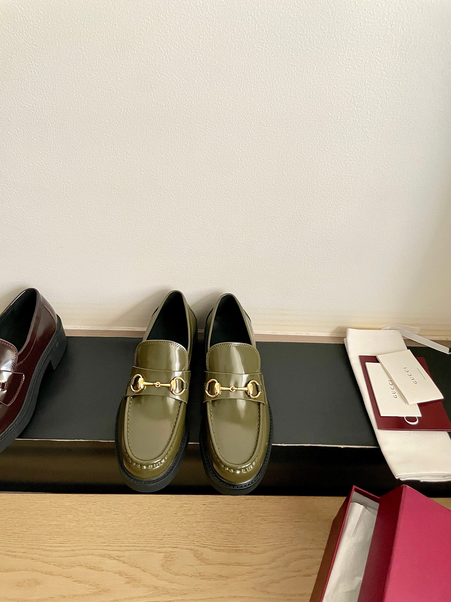 구찌(GUCCI) 홀스빗 플랫폼 로퍼 신발