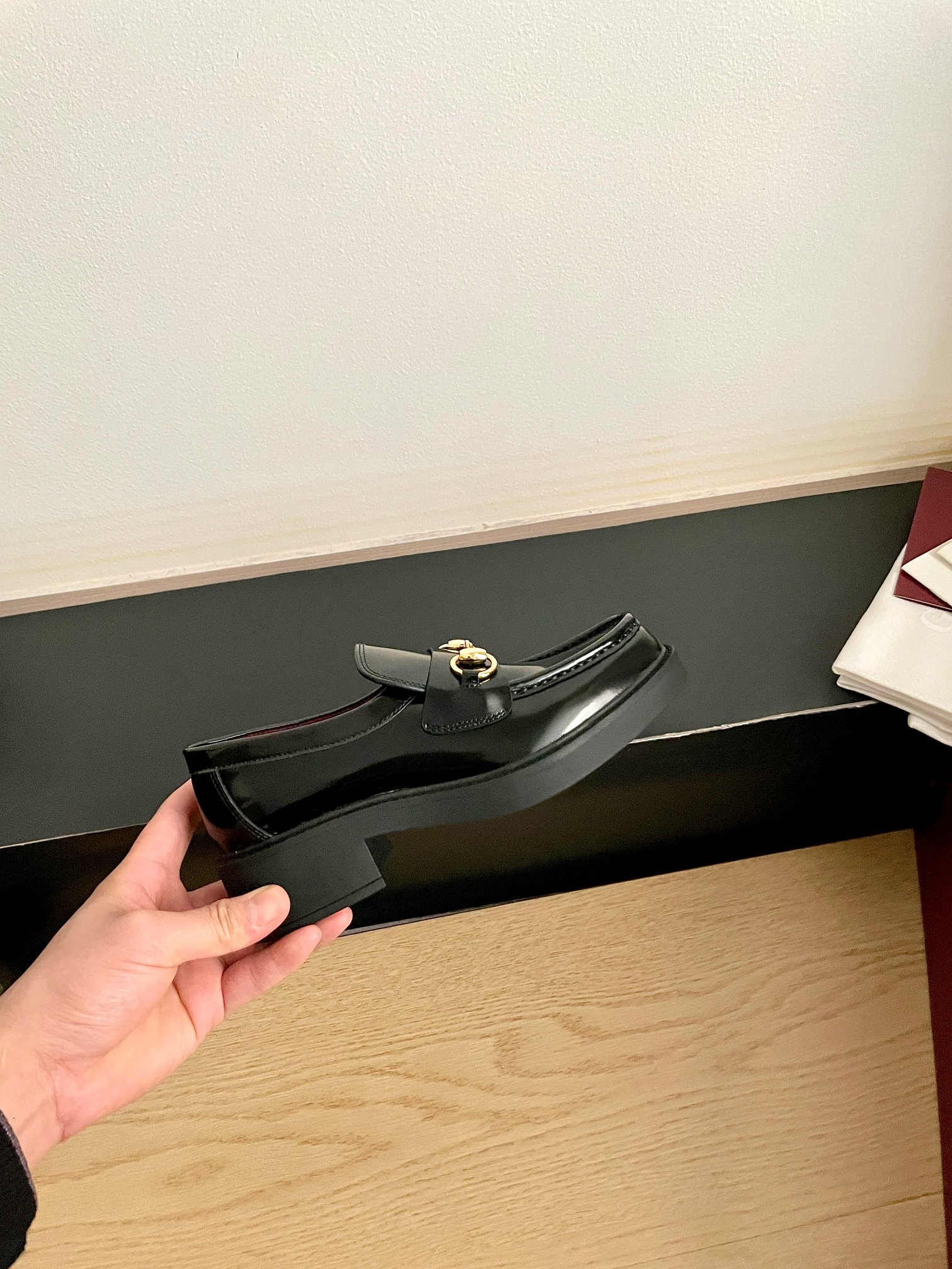 구찌(GUCCI) 홀스빗 플랫폼 로퍼 신발