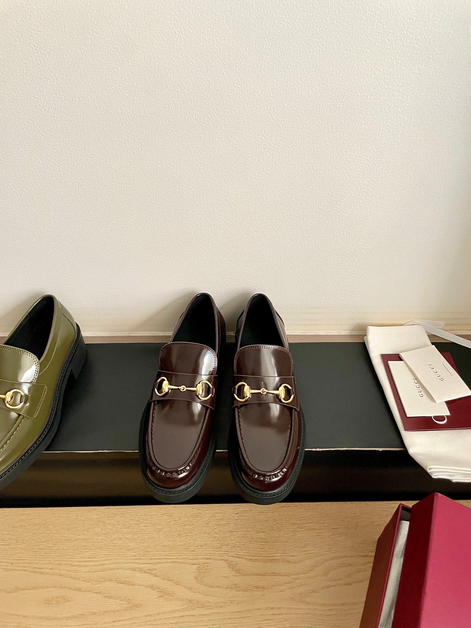 구찌(GUCCI) 홀스빗 플랫폼 로퍼 신발