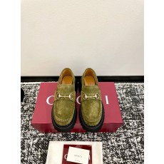 GUCCI 구찌 GG 로고 홀스빗 플랫폼 로퍼 구두 신발