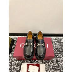 GUCCI 구찌 GG 로고 홀스빗 플랫폼 로퍼 구두 신발