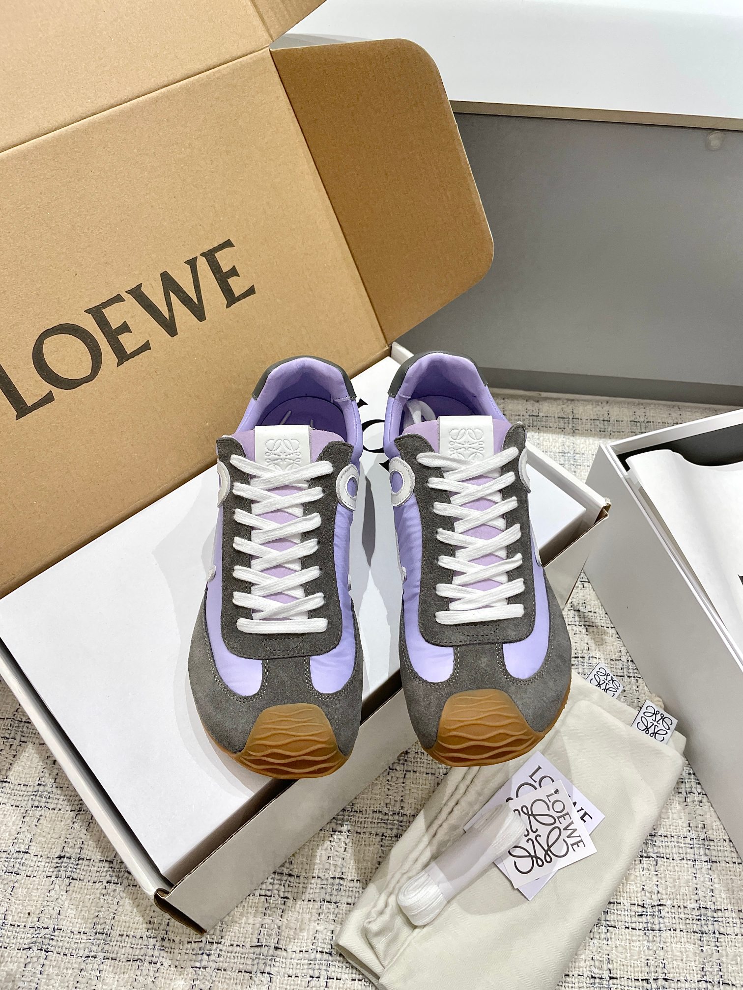 Loewe Ballet Runner 2.0 로에베 발레 러너 2.0 프리미엄 커플 스니커즈 신발