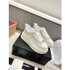 Chanel 샤넬 시그니처 배색 로고 스니커즈 신발