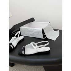 샤넬(CHANEL) 리본 메쉬 로우힐 펌프스 신발