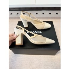 Chanel 샤넬 신상 슬링백 & 발레리나 시리즈 샌들 힐 구두 신발 9cm