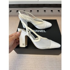 Chanel 샤넬 신상 슬링백 & 발레리나 시리즈 샌들 힐 구두 신발 9cm