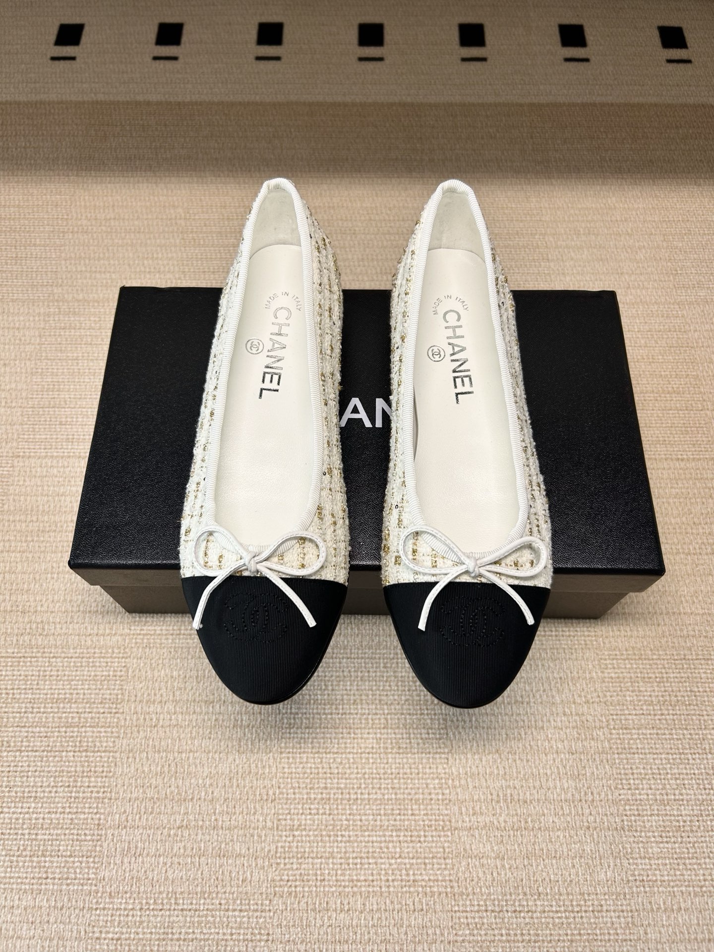 Chanel 샤넬 클래식 발레리나 플랫 슈즈 신발