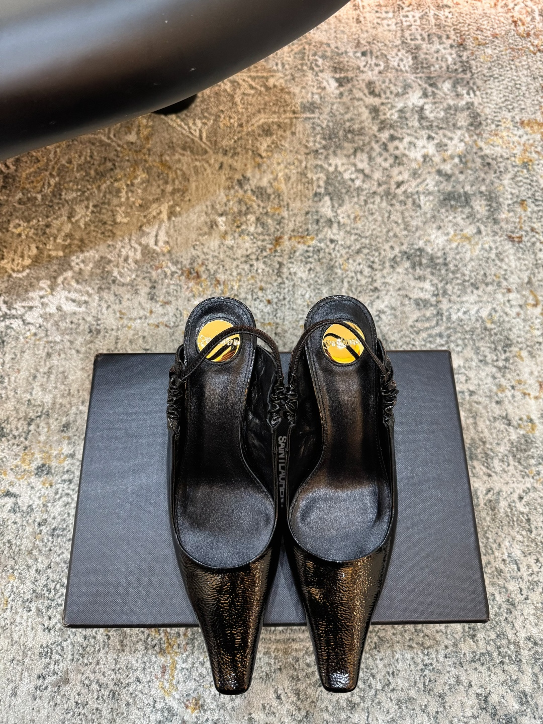 YSL 생로랑 26FW 하이엔드 실크 펌프스 힐 구두 샌들 신발