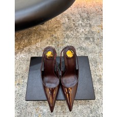 YSL 생로랑 엣지 펌프스 힐 구두 신발 9.5cm