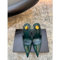 YSL 생로랑 엣지 펌프스 힐 구두 신발 9.5cm