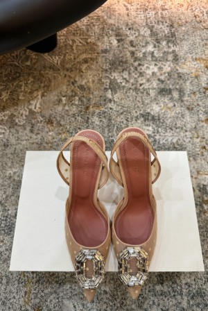 Amina Muaddi 아미나 무아디 힐 구두 신발 9.5cm