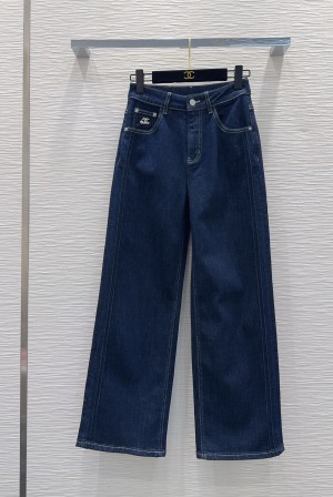 Chanel 샤넬 프리미엄 입체 재단 데님 팬츠 청바지 의류