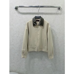 GUCCI 구찌 컨트라스트 카라 재킷 자켓 의류