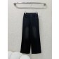 PRADA 프라다 하이웨이스트 와이드 데님 팬츠 바지 의류