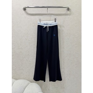 Alexander Wang 알렉산더 왕 26 신상 로고 밴딩 스포티 와이드 팬츠 바지 의류