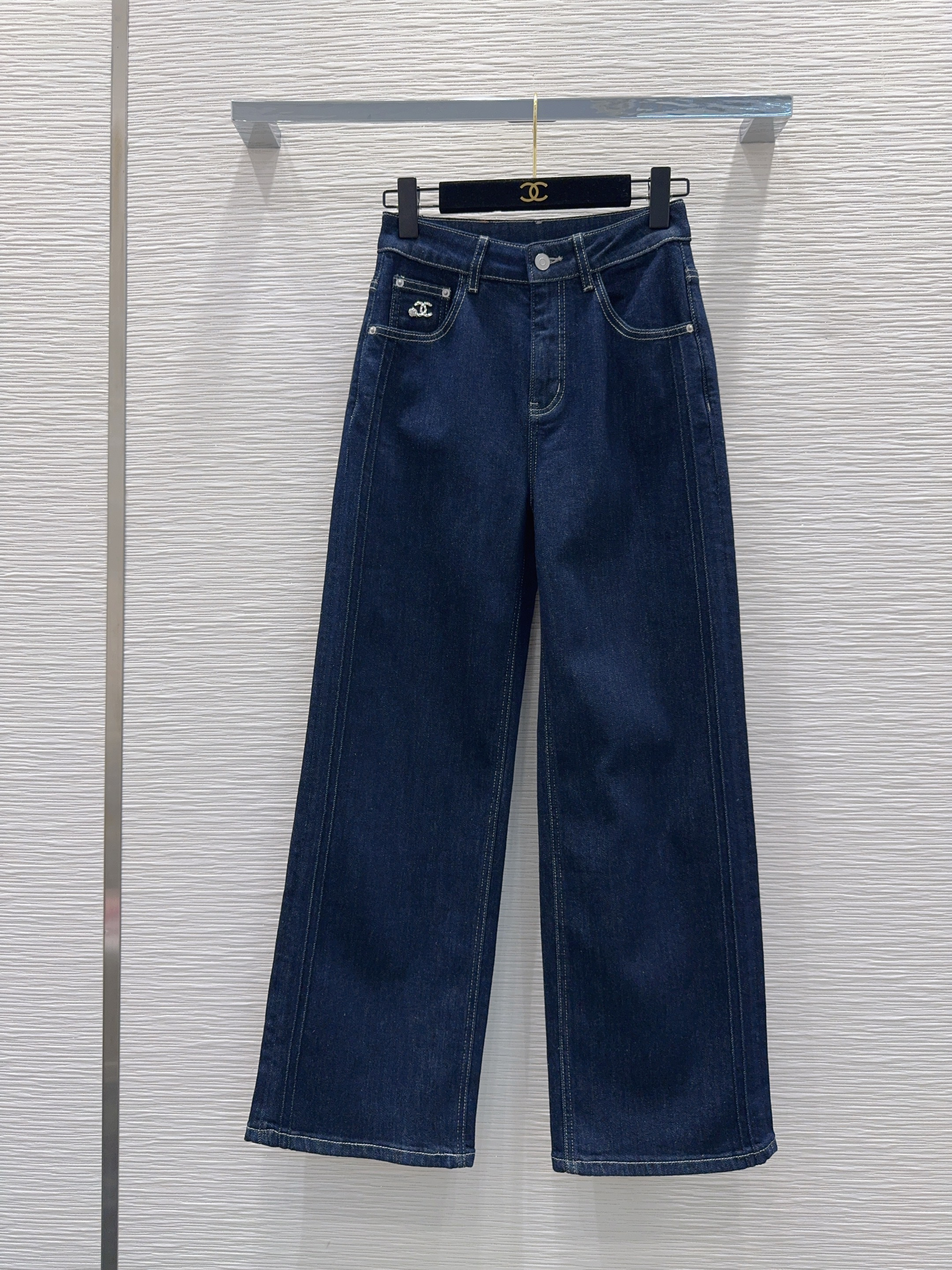 Chanel 샤넬 프리미엄 입체 재단 데님 팬츠 청바지 의류