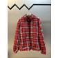 버버리(BURBERRY) 체크 자수 플리스 자켓 의류