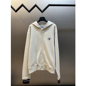 프라다(PRADA) 로고 후드 집업 자켓 의류