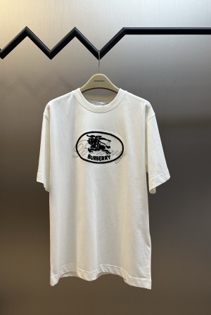 버버리(BURBERRY) 패치 반팔 티셔츠 의류