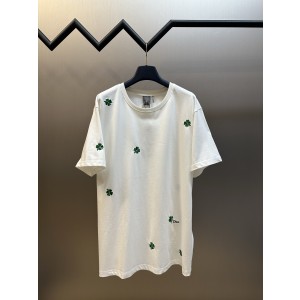 디올(DIOR) 네잎클로버 자수 반팔 티셔츠 의류
