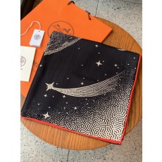 에르메스(HERMES) 월광 페가수스 캐시미어 실크 목도리 스카프