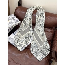 디올(DIOR) 밀레피오리 캐시미어 실크 목도리 스카프