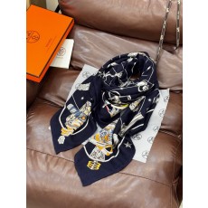 에르메스(HERMES) 캐시미어 실크 목도리 스카프